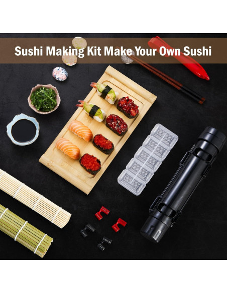 Kit de Sushi Deluxe 25 Piezas YDGFUHM - Herramientas Japonesas Kit de Sushi Deluxe 25 Piezas YDGFUHM - Herramientas Japonesas