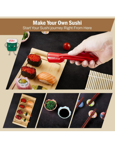 Kit de Sushi Deluxe 25 Piezas YDGFUHM - Herramientas Japonesas