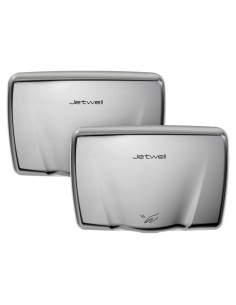 Secador de Manos Compacto JETWELL JW2803 Acero Inoxidable 2P