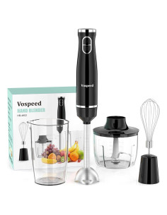 Batidora de Inmersión Vospeed 1000W 4 en 1 con Accesorios
