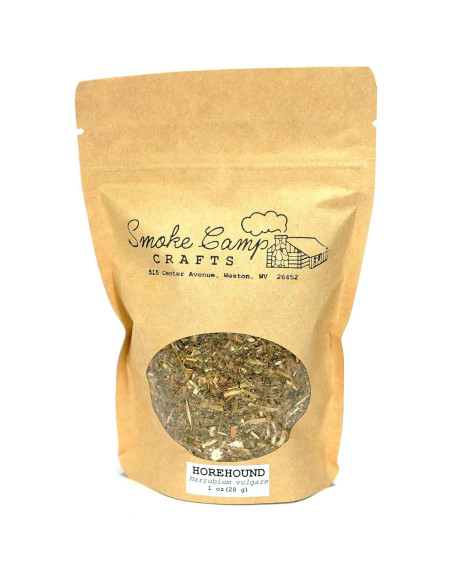 Hierba de Horehound Seco Smoke Camp Crafts 28.35 g para Té Hierba de Horehound Seco Smoke Camp Crafts 28.35 g para Té