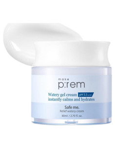 Crema Hidratante MAKE P:REM Alivio Seguro 222g - Extracto de Cactus