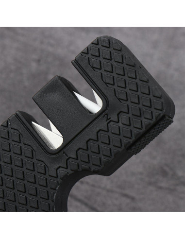 Afilador de Cuchillos Xinjincang Pocket Negro Compacto