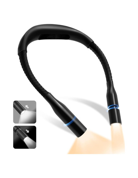 Luz de Cuello Recargable EastPin 2200mAh LED 85h Luz de Cuello Recargable EastPin 2200mAh LED 85h