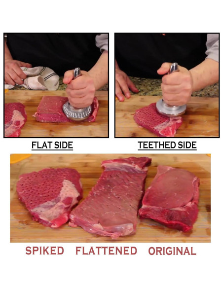 Ablandador de Carne KEISSCO Reversible 0,91 kg Ablandador de Carne KEISSCO Reversible 0,91 kg