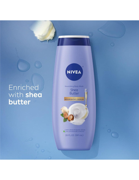 Set de Gel de Ducha NIVEA 591 ml Nutritivo y Aromatizado Set de Gel de Ducha NIVEA 591 ml Nutritivo y Aromatizado