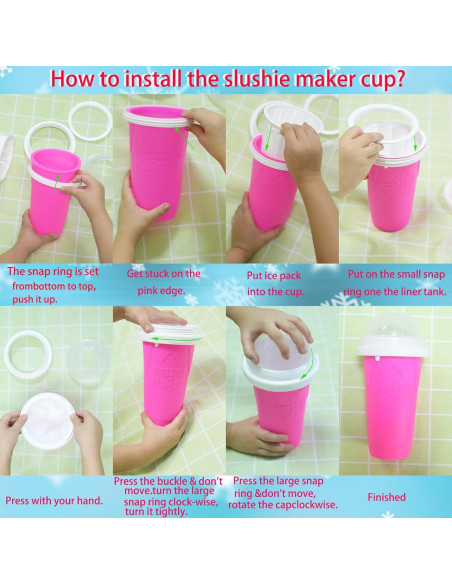 Taza Hacedora de Slushie Firjuty MakerCup Azul 0.46 kg Taza Hacedora de Slushie Firjuty MakerCup Azul 0.46 kg