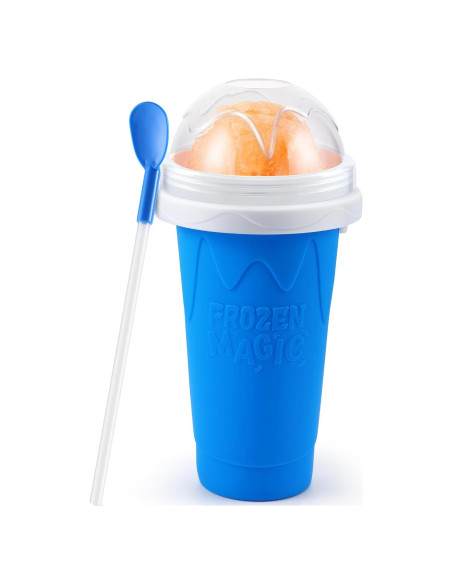 Taza Slushy Tgosomt Azul 330ml Hacedor de Helado Mágico Taza Slushy Tgosomt Azul 330ml Hacedor de Helado Mágico