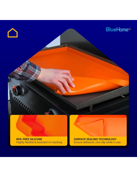 Mat de Silicona 55,88 cm BlueHome para Plancha Blackstone Mat de Silicona 55,88 cm BlueHome para Plancha Blackstone