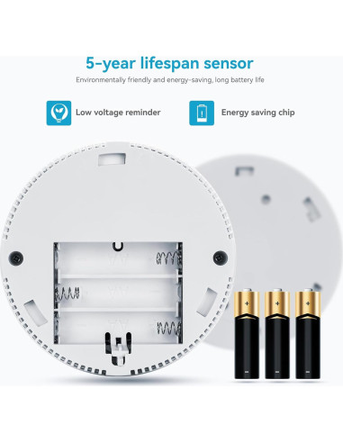 Detector de Monóxido de Carbono Cinyue XY-C616 con Pantalla LED