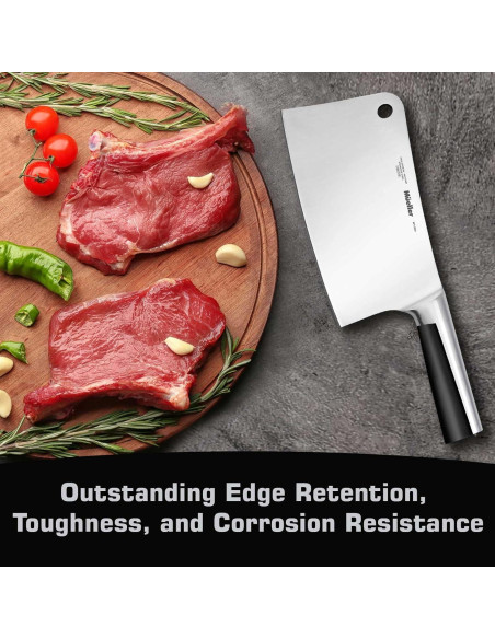 Cuchillo de Carnicero Mueller 17.78 cm Acero Inoxidable