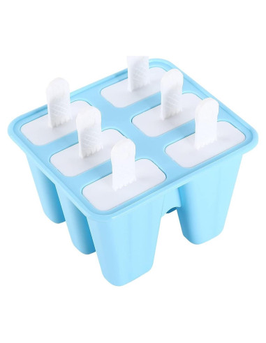 Molde de Paletas de Silicona GSM Brands para 6 Piezas Libre BPA