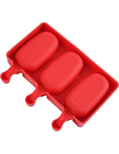 Moldes de Paletas de Silicona Mirenlife 2 Piezas 19.5x10.8cm