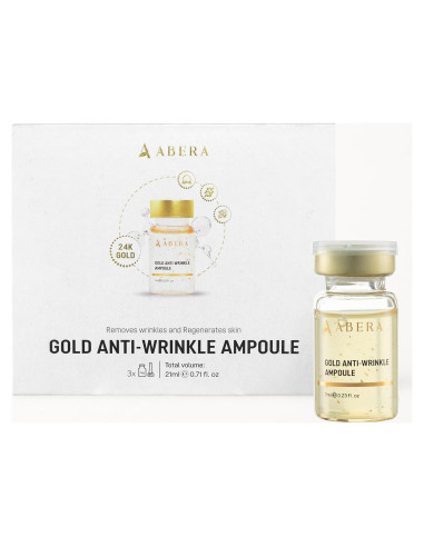 Ampollas Antiarrugas Abera Gold - Suero Antienvejecimiento 3x6.8ml
