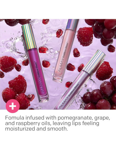 Brillo de Labios Almay 200 Angelical Hipoalergénico 25,5 g