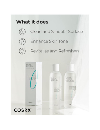 Tónico Exfoliante COSRX AHA BHA Vitamina C 150ml