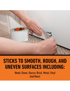 Cinta Gorilla Resistente 7.62 cm x 22.86 m - Uso Interior/Exterior 2