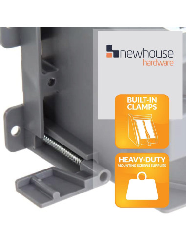 Caja de salida eléctrica PVC 1 Gang Newhouse 14 pulgadas cúbicas