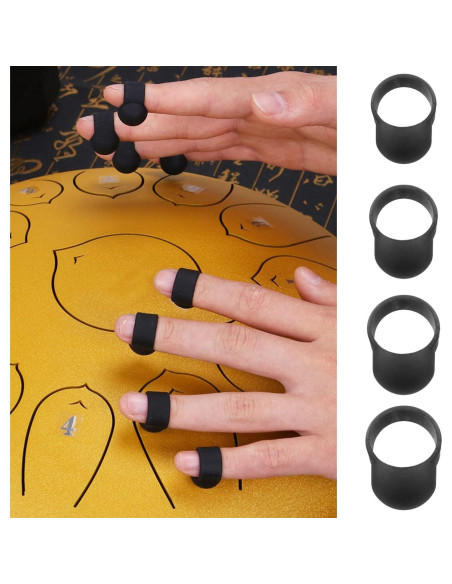Juego de Tambores de Acero con Puntas para Dedos WHYHKJ Juego de Tambores de Acero con Puntas para Dedos WHYHKJ