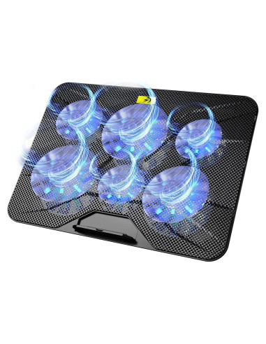 Base de Enfriamiento AICHESON para Laptop 6 Ventiladores 33-43 cm