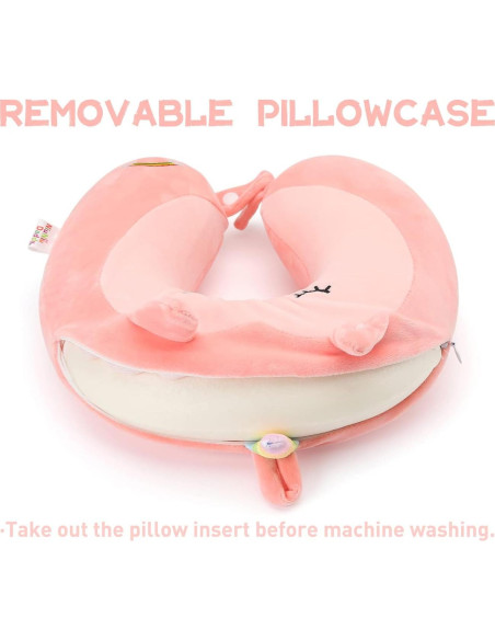 Almohada de Cuello Niuniu Daddy Unicornio Espuma Memoria 40-53 cm Almohada de Cuello Niuniu Daddy Unicornio Espuma Memoria 40-53 cm