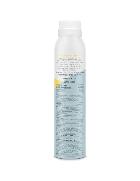 Protector Solar SPF 30 SUNPLUS Spray Ligero con Vitamina E Protector Solar SPF 30 SUNPLUS Spray Ligero con Vitamina E