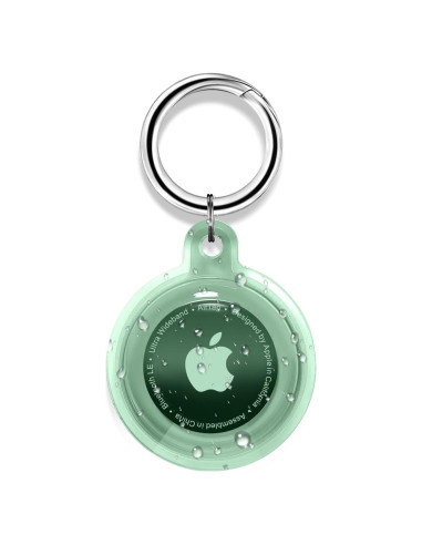 Soporte Funda Impermeable TPU para Airtag QYQa Verde