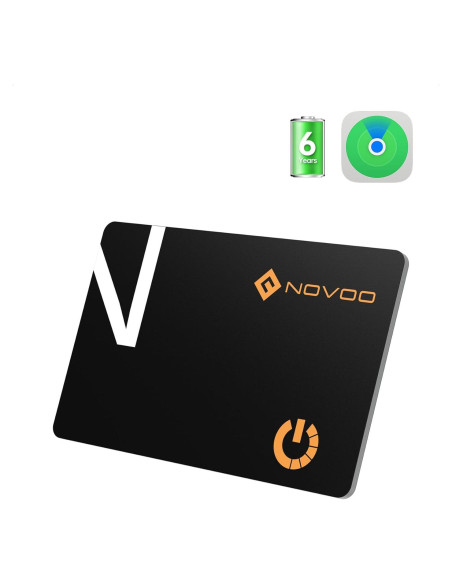Rastreador Bluetooth NOVOO para Cartera - 1.6mm, IP68, 6 Años Rastreador Bluetooth NOVOO para Cartera - 1.6mm, IP68, 6 Años