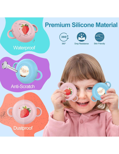 Soporte impermeable para AirTag niños SGHLDE 2 unidades Soporte impermeable para AirTag niños SGHLDE 2 unidades