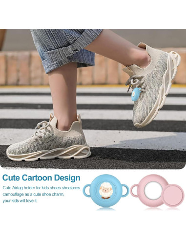 Soporte impermeable para AirTag niños SGHLDE 2 unidades