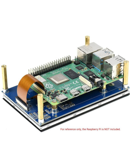 Pantalla Táctil Capacitiva 4.3" Waveshare 800x480 MIPI DSI Pantalla Táctil Capacitiva 4.3" Waveshare 800x480 MIPI DSI