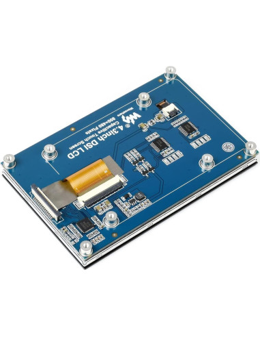 Pantalla Táctil Capacitiva 4.3" Waveshare 800x480 MIPI DSI