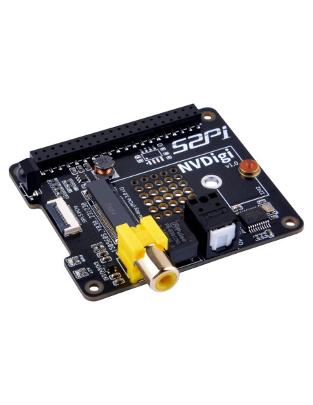 Placa de Expansión GeeekPi NVDigi para Raspberry Pi 5 HiFi Digi Placa de Expansión GeeekPi NVDigi para Raspberry Pi 5 HiFi Digi