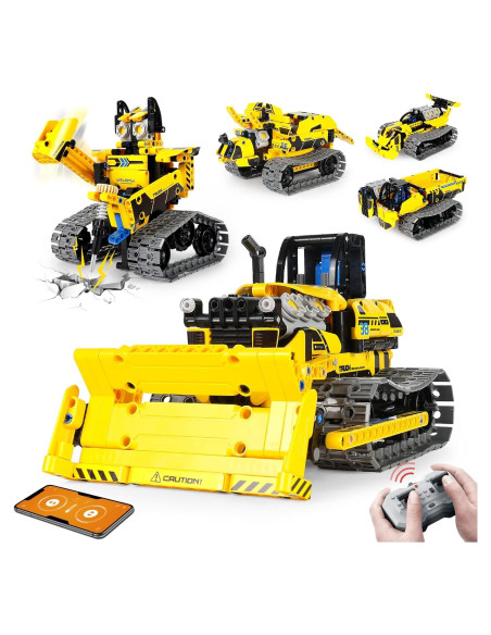 Kit de Construcción Robot STEM 5 en 1 SHANTOU 452 PCS Kit de Construcción Robot STEM 5 en 1 SHANTOU 452 PCS