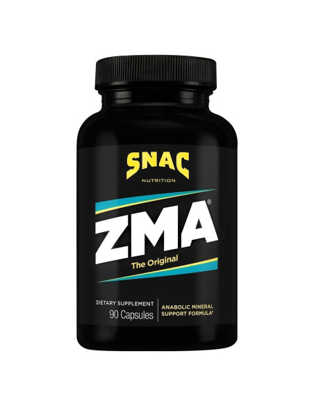 Suplemento ZMA Snac 90 Cápsulas Vegetales - Recuperación y Sueño Suplemento ZMA Snac 90 Cápsulas Vegetales - Recuperación y Sueño