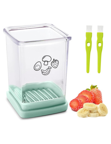 Cortador de Frutas ERHIRY de Acero Inoxidable Antideslizante