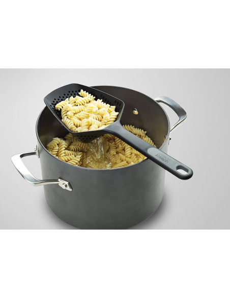 Colador Cuchara Drenadora Joseph Joseph Scoop Plus Grande Negro Colador Cuchara Drenadora Joseph Joseph Scoop Plus Grande Negro