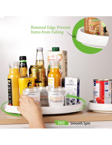 Organizador Giratorio Lazy Susan Amolliar 2 Niveles 10"