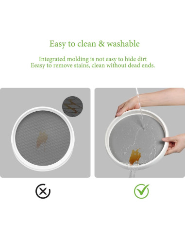 Organizador Giratorio Lazy Susan Amolliar 2 Niveles 10"