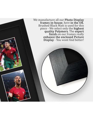Display Enmarcado Cristiano Ronaldo 40.64x30.48cm HWC Trading
