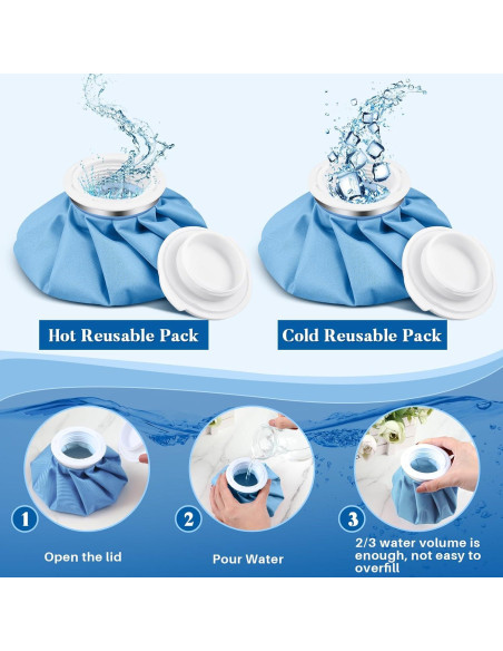 Bolsas de Hielo Reutilizables Honoson 14 cm - Alivio Dolor Bolsas de Hielo Reutilizables Honoson 14 cm - Alivio Dolor