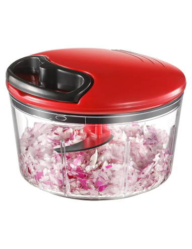 Picador de Alimentos Manual GDL-329 0.6L Acero Inoxidable