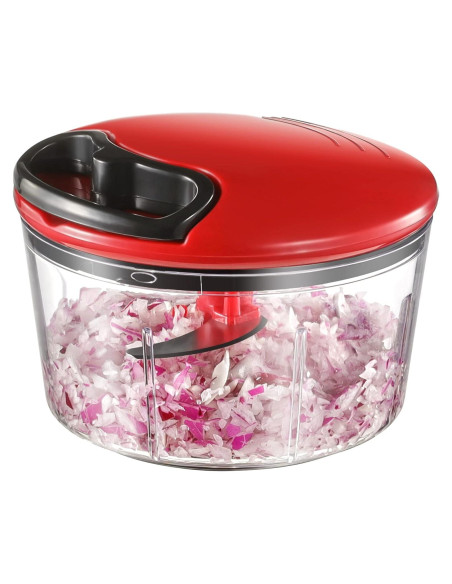 Picador de Alimentos Manual GDL-329 0.6L Acero Inoxidable Picador de Alimentos Manual GDL-329 0.6L Acero Inoxidable