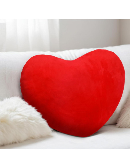 Almohada calefaccionada en forma de corazón Beeveer 40x40 cm Almohada calefaccionada en forma de corazón Beeveer 40x40 cm