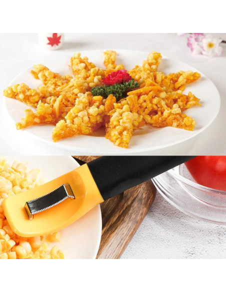 Desgranador de Maíz AYCCNH Ergonómico Acero Inoxidable Desgranador de Maíz AYCCNH Ergonómico Acero Inoxidable