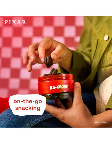 Contenedores apilables Whiskware Pixar 3 tazas para refrigerios