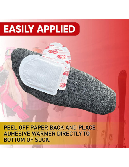 Calentadores de Dedos Sport Temp TOEW-A-10H - 45 Pares Calentadores de Dedos Sport Temp TOEW-A-10H - 45 Pares
