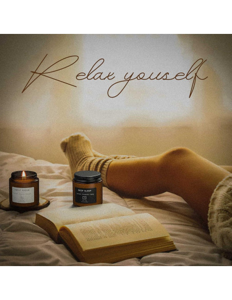 Conjunto de Velas Aromáticas BOYUJK para Sueño y Relajación Conjunto de Velas Aromáticas BOYUJK para Sueño y Relajación