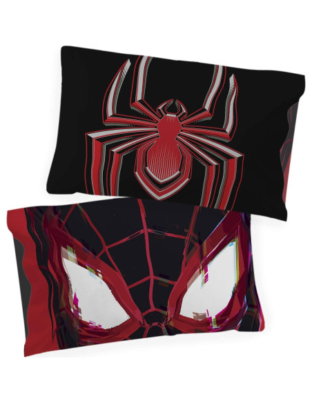 Funda de Almohada Reversible Jay Franco Miles Morales 50x76 cm Funda de Almohada Reversible Jay Franco Miles Morales 50x76 cm