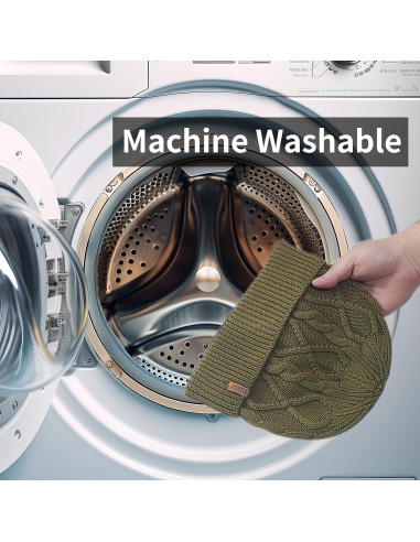 Gorro de lana Merino unisex OUTDOOR SHAPING verde ejército